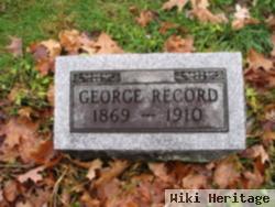 George Wilmer Record