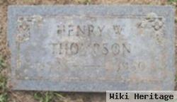 Henry W. Thompson
