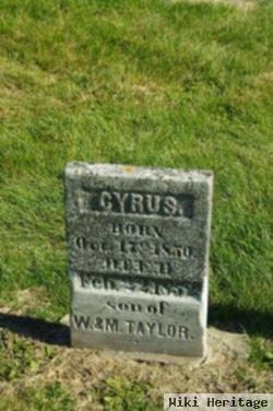 Cyrus Taylor