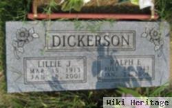 Lillie Jane Gilliland Dickerson