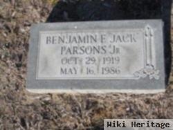 Benjamin F Parsons, Jr