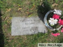 Virginia Rose Betz Kloppe