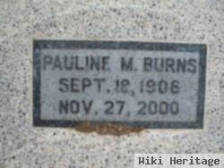 Pauline M Burns