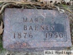 Mary Francis Barnes