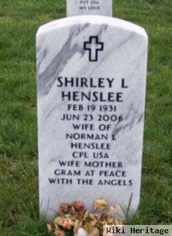Shirley L Henslee