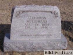 Alta Nixon Mcclimans