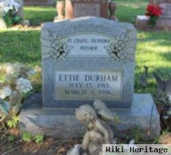 Ettie Durham