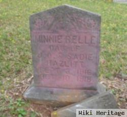 Minnie Belle Hazlitt