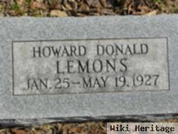 Howard D Lemons