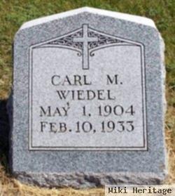 Carl M Wiedel