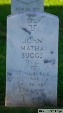 Ltc John Matha Suggs