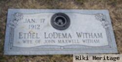 Ethel Lodema Witham