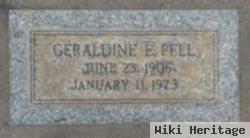 Geraldine E. Pell