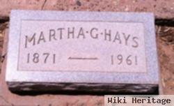 Martha G. Hays