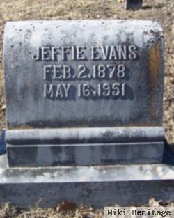 Jeffie Johnston Evans