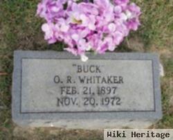 Oscar Roy "buck" Whitaker