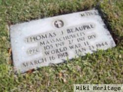 Thomas J Beaupre