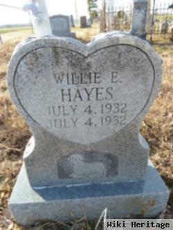 Willie E Hayes