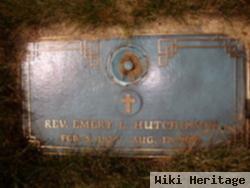 Rev Emery L Hutchinson