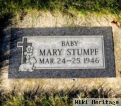 Mary "baby" Stumpf