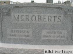 Joseph Jefferson Mcroberts