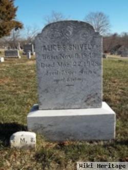 Alice S. Snively