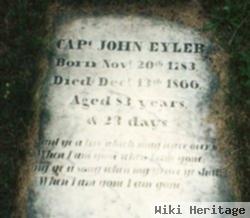 Capt John Frederick Eyler