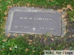 Ailsa M Gilbertson