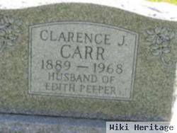 Clarence J Carr