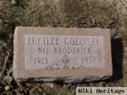 Lucille Broderick Gozinske