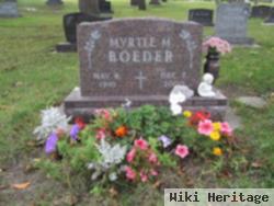 Myrtle Schultz Boeder