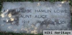 Alice Louise Hamlin Lowe