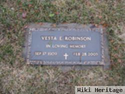 Vesta E Robinson