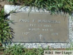 Paul F Winingear