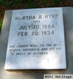 Martha Anne Tate Hyre