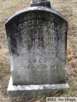 Archie M Huff