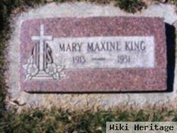 Mary Maxine King