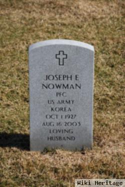 Joseph E Nowman