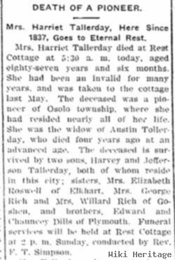 Harriet Dills Tallerday