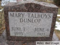 Mary Talboys Dunlop