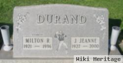 Milton R. Durand