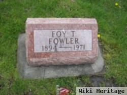 Foy T. Fowler