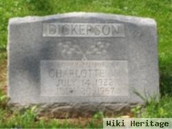 Charlotte V Dickerson