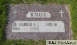 Harold Alex Knox