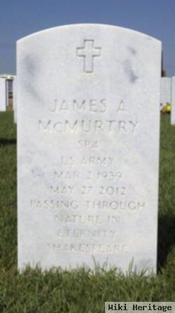 James Alfred "jim" Mcmurtry