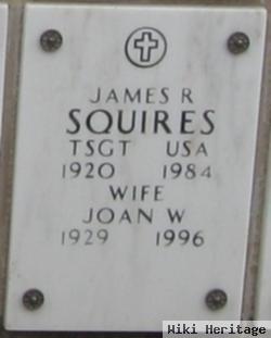 Sergeant James R Squires