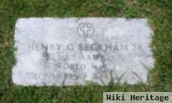 Henry Gooch Beckham, Sr