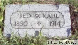 Friedrick W "fred" Kahl