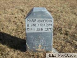 Marie Henderson