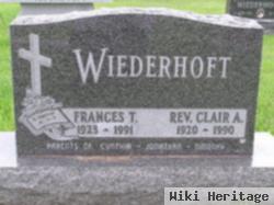 Rev Clair A Wiederhoeft